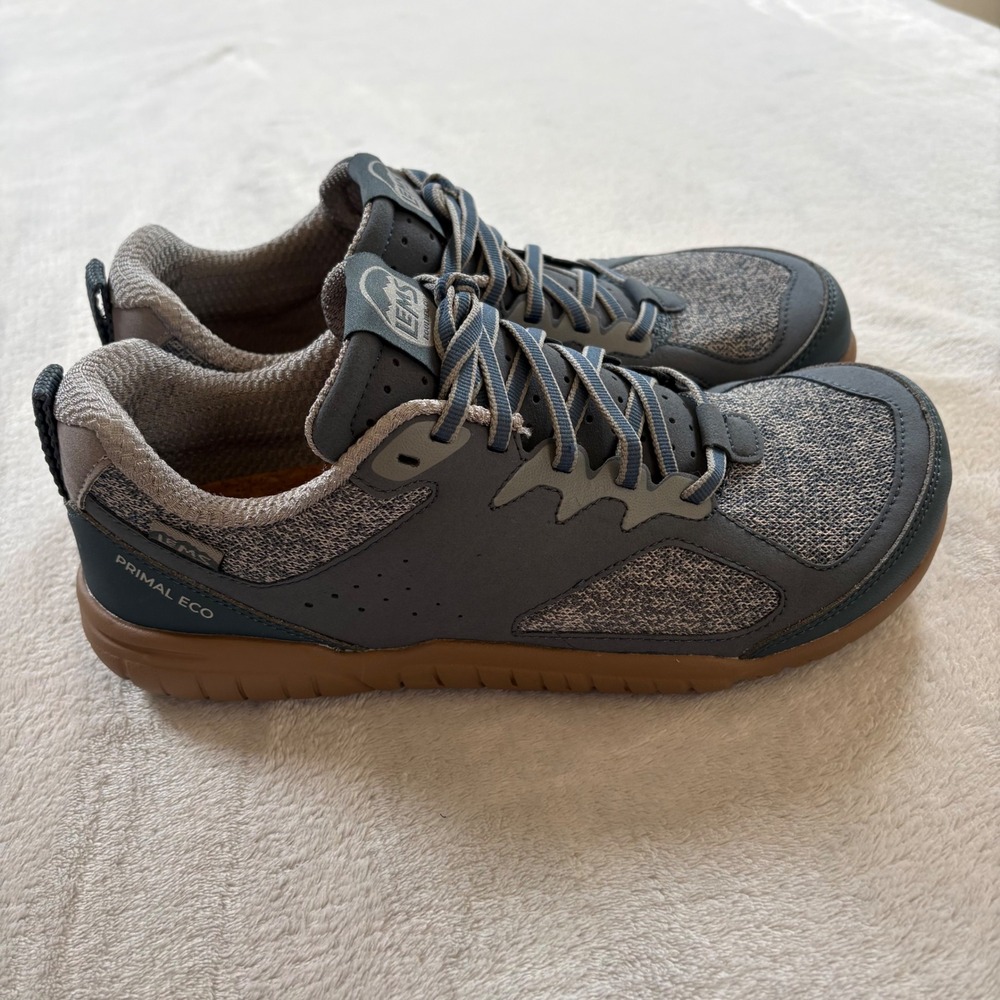 Lems Primal Eco Granite Barefoot Shoes Mens 7.5 Womens 9 Minimalist Sneakers